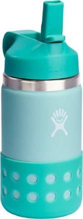 Hydro Flask Kids Wide Mouth Straw Lid & Boot Dew 12 oz