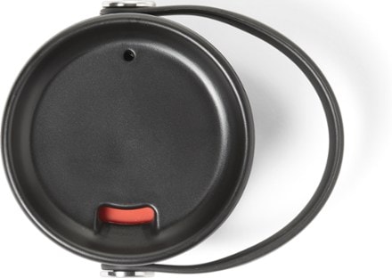 Hydro Flask Wide-Mouth Flex Sip Lid Closed view  (Black)
