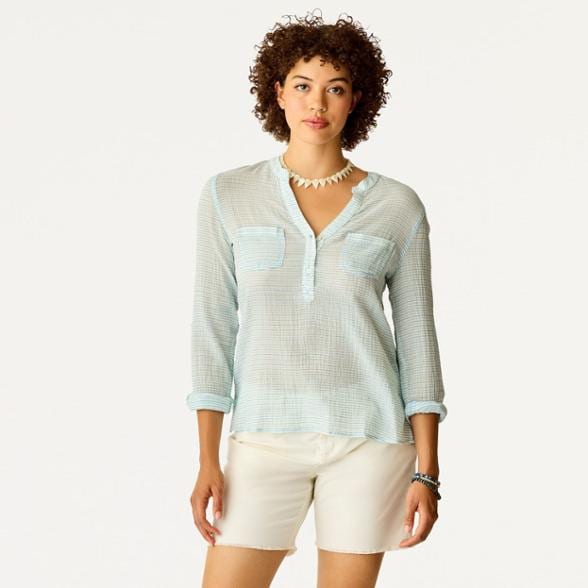 On Body Image of color Lagoon Stripe