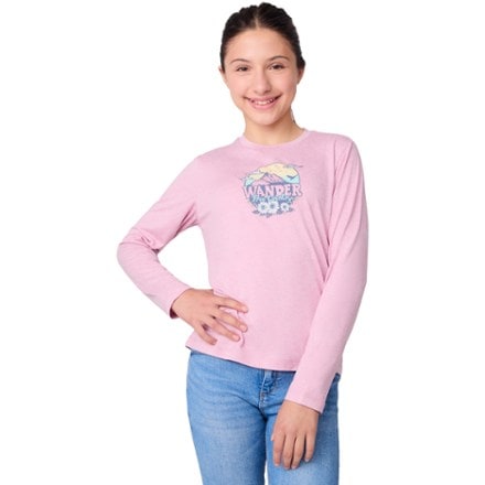 Free Country Long-Sleeve Graphic T-Shirt - Kids' 0