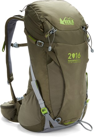 rei green backpack