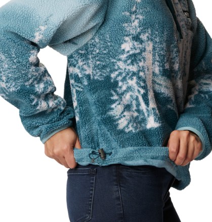 Columbia Helvetia Cropped Half-Snap Fleece Pullover - Women's 4