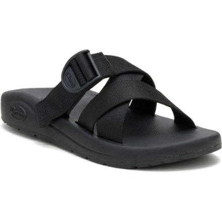 Chaco Black Slides with Geometric Straps Amazon.com | Chaco Men main image 4