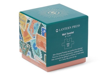 Lantern Press Well Traveled Mini Shaped Puzzle 1