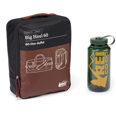 REI Co-op Big Haul 60 Duffel Storage pouch (32 fl oz. bottle not included)