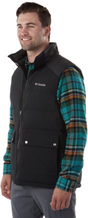 columbia down vest