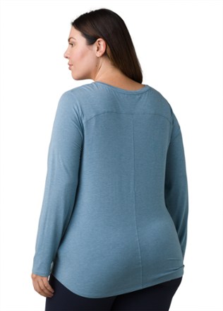 prAna Foundation Long-Sleeve Crew Top - Women's Plus Sizes 1