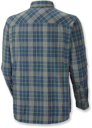 Back view (Dark Backcountry Plaid)