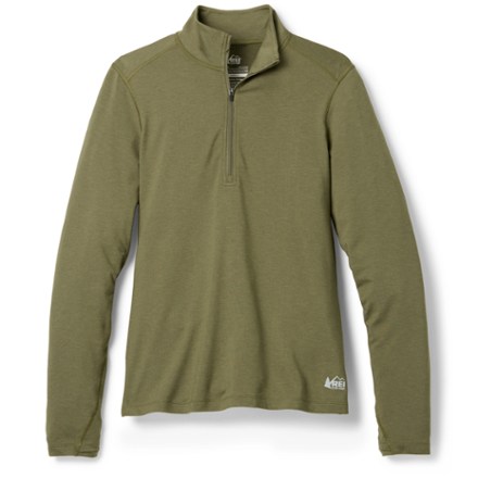Midweight Half-Zip Base Layer Top - Women's