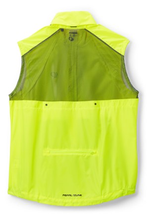 PEARL iZUMi Quest Barrier Convertible Cycling Jacket - Men's Back view