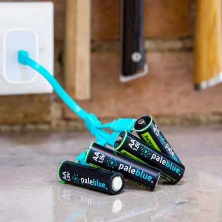 Paleblue Lithium Ion Rechargeable AA Batteries - Package of 4 2