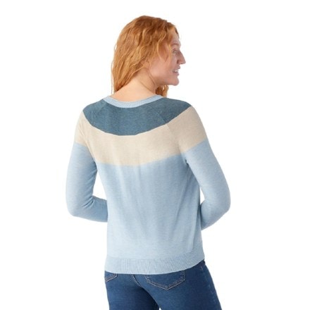 Smartwool Edgewood Colorblock Crew Sweater - Women's 2