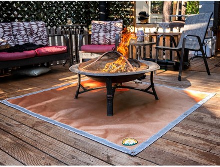 FIRESIDE OUTDOOR Ground Ember Mat 2