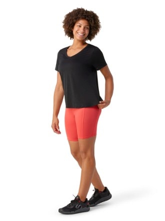 Smartwool Active Ultralite V-Neck T-Shirt - Women's 3