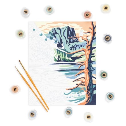 Elle Cree Rocky Mountain National Park Paint-By-Number Kit 1