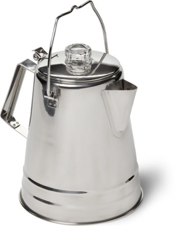 GSI Outdoors Glacier Stainless Steel 14-Cup Percolator 0