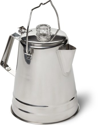 GSI Outdoors Percolator Coffee Pot, Enamelware Campfire Coffee Boiler  Kettle