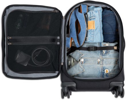 4 wheel roller luggage