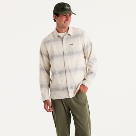 Free Fly Seawool Flannel Shirt - Men's 1