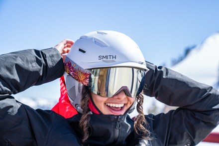 rei smith helmet womens Mirage for Women  Adult Snowsports Helmet with MIPS Technology + Zonal Koroyd Coverage  Lightweight Protection for Skiing & Snowboarding Matte Chalk Rose, Small : Sports & Outdoors Smith brought the Vantage Womens into the mix Smith Level Mips Snow Helmet
