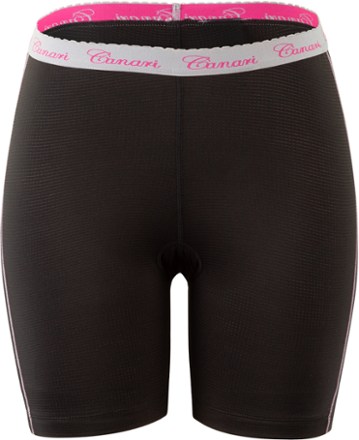 canari women's gel liner cycling shorts