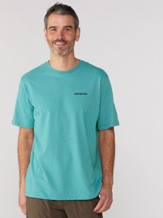 - REI P-6 Men\'s | Patagonia Logo Responsibili-Tee Co-op