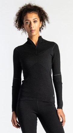Smartwool Intraknit Thermal Max Quarter-Zip Base Layer Top - Women's 1