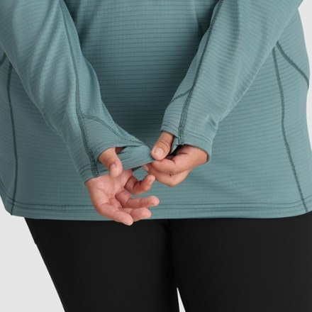 Outdoor Research Vigor Grid Fleece Quarter-Zip Pullover - Women's 10
