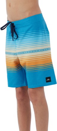 O'Neill Hyperfreak Heat Stripe Line 16" Board Shorts - Boys' 4