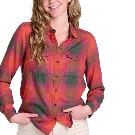Toad&Co Re-Form Flannel Long-Sleeve Shirt - Women's 3