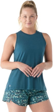 Smartwool Active Ultralite High Neck Tank Top - Women's 1