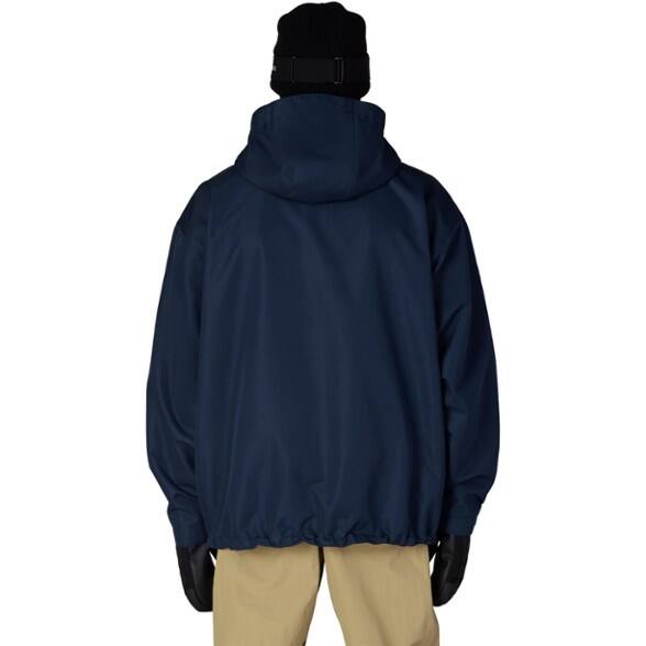 On Body Image of color Navy Colorblock