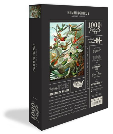 Lantern Press Hummingbirds Artist Puzzle - 1,000 Piece 3