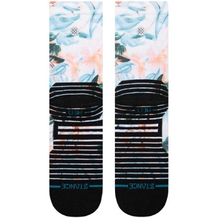 Chaussettes Stance Run Fool Hardy Crew - Femme Rose/gris, Support Voûte Plantaire, Orteils Renforcés - 4