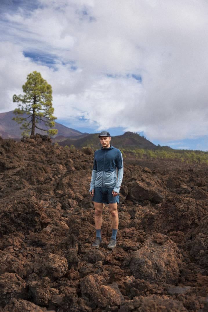 Location Image for Merino Blend 200 Realfleece Descender Long-Sleeve Half-Zip - Men's