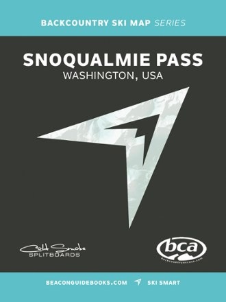 Beacon Guidebooks Backcountry Ski Map: Snoqualmie Pass, Washington 0