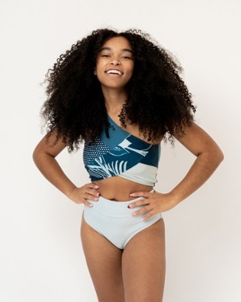 Nani Swimwear Patchwork Crop Swimsuit Top - Women's 4