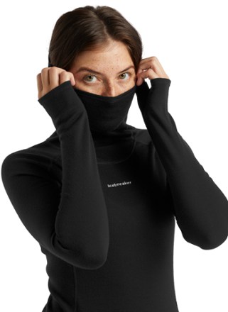 Icebreaker Merino Long-Sleeve Roll-Neck Base Layer Top - Women's 4