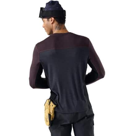 Smartwool Classic Thermal Merino Colorblock Crew Base Layer Top - Men's 1