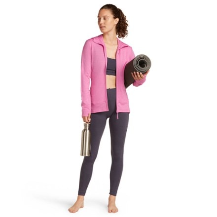 Icebreaker Merino 260 Quantum Long-Sleeve Zip Hoodie - Women's 2