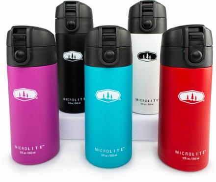 GSI Outdoors MicroLite 350 Flip Vacuum Water Bottle - 12 fl. oz. 4