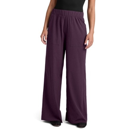 Beyond Yoga Stretch Woven Wide-Leg Pants - Women's 0
