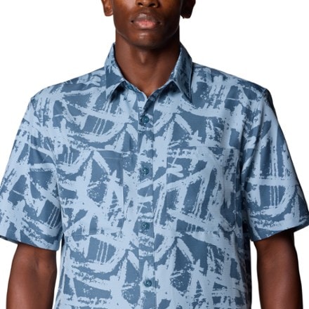 Mountain Hardwear Sun Drift Cooling Printed Shirt - Men's 4