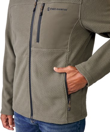 Free Country Calabaza II Brick Fleece Jacket - Men's 2