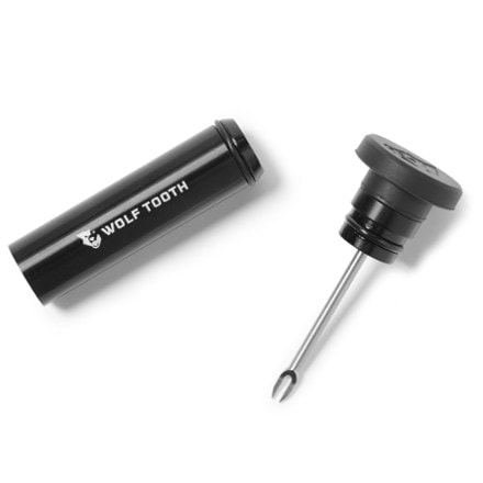 Wolf Tooth Components EnCase Pump 30 cc with Tubeless Tire Plug Tool 6