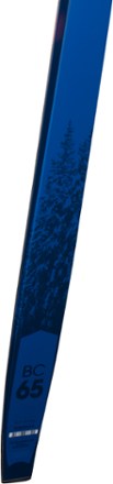 Rossignol BC 65 Positrack Skis with NNN BC Bindings 6