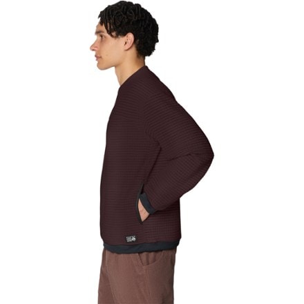 Mountain Hardwear Summit Grid Big Grid Pullover Crew - Men's 2