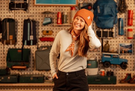 Location Image for Global Waffle Henley Shirt - Women's