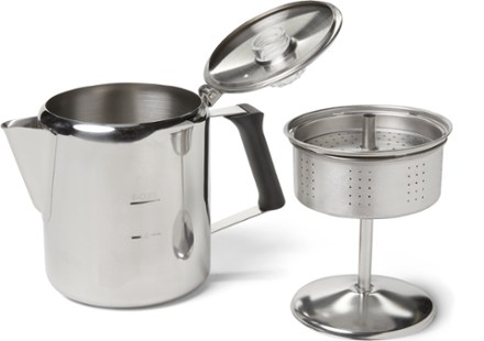 GSI Outdoors Glacier Stainless 6 Cup Percolator