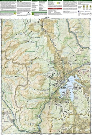 National Geographic Vail, Frisco, and Dillon Topographic Map 2